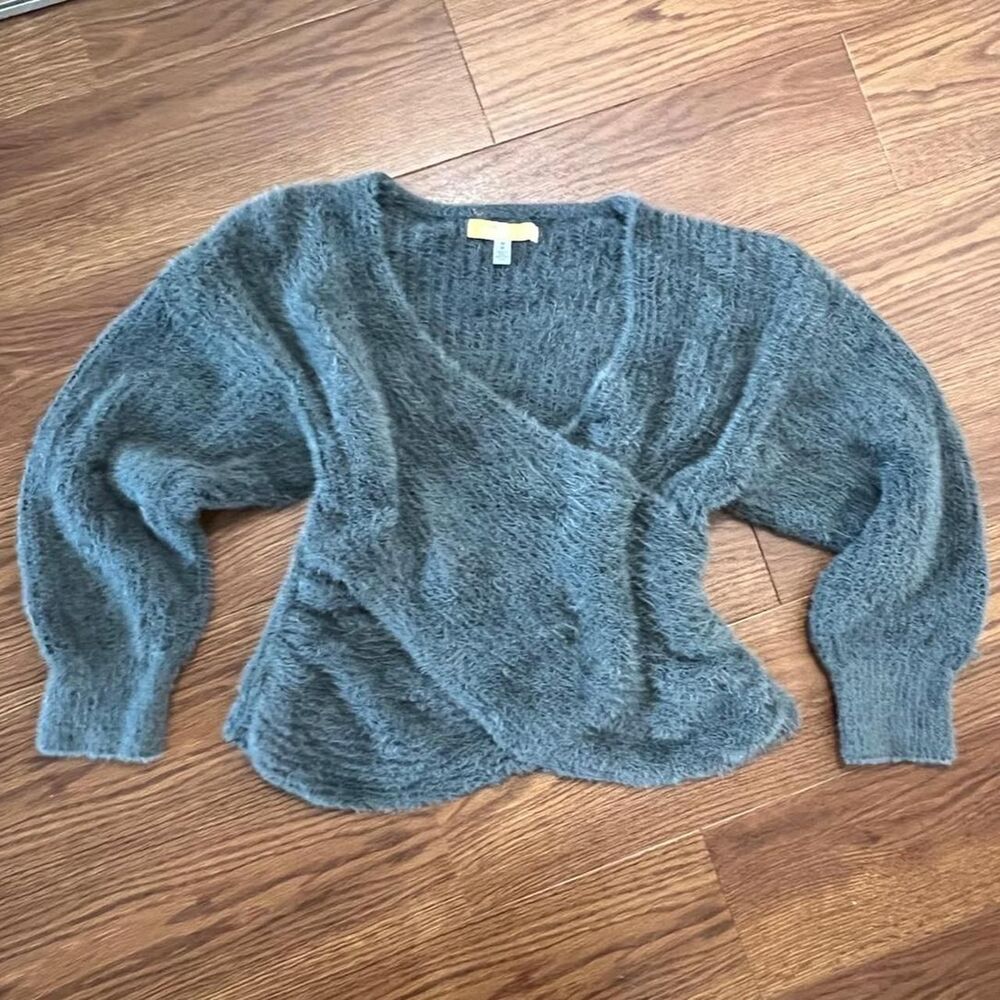 Urban-outfitters Women's Blue and Grey Jumper